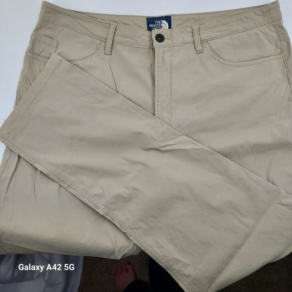 The North Face Mens Regular Fit‎ Khaki Utility Pants Size 36